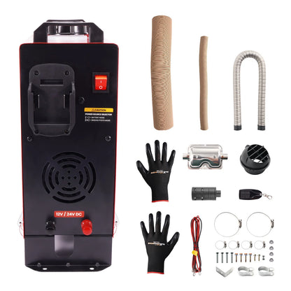 5KW 12V Air Diesel Heater for RV Car Truck Trailer (LCD Bluetooth Control)