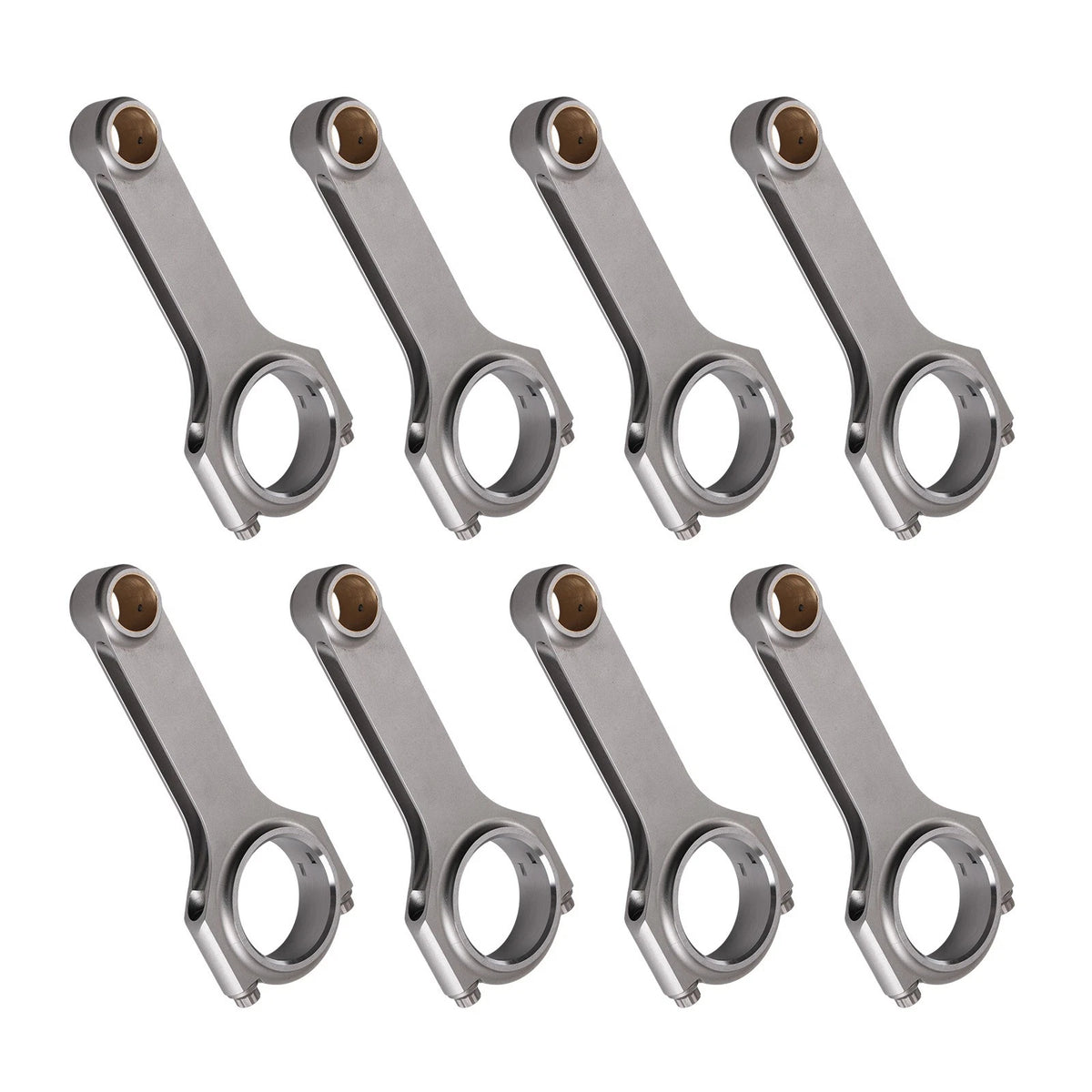Set of 4 H-Beam 4340 Steel Connecting Rods for Ford SBF 289 302 5.0L V8 (1962–1995)