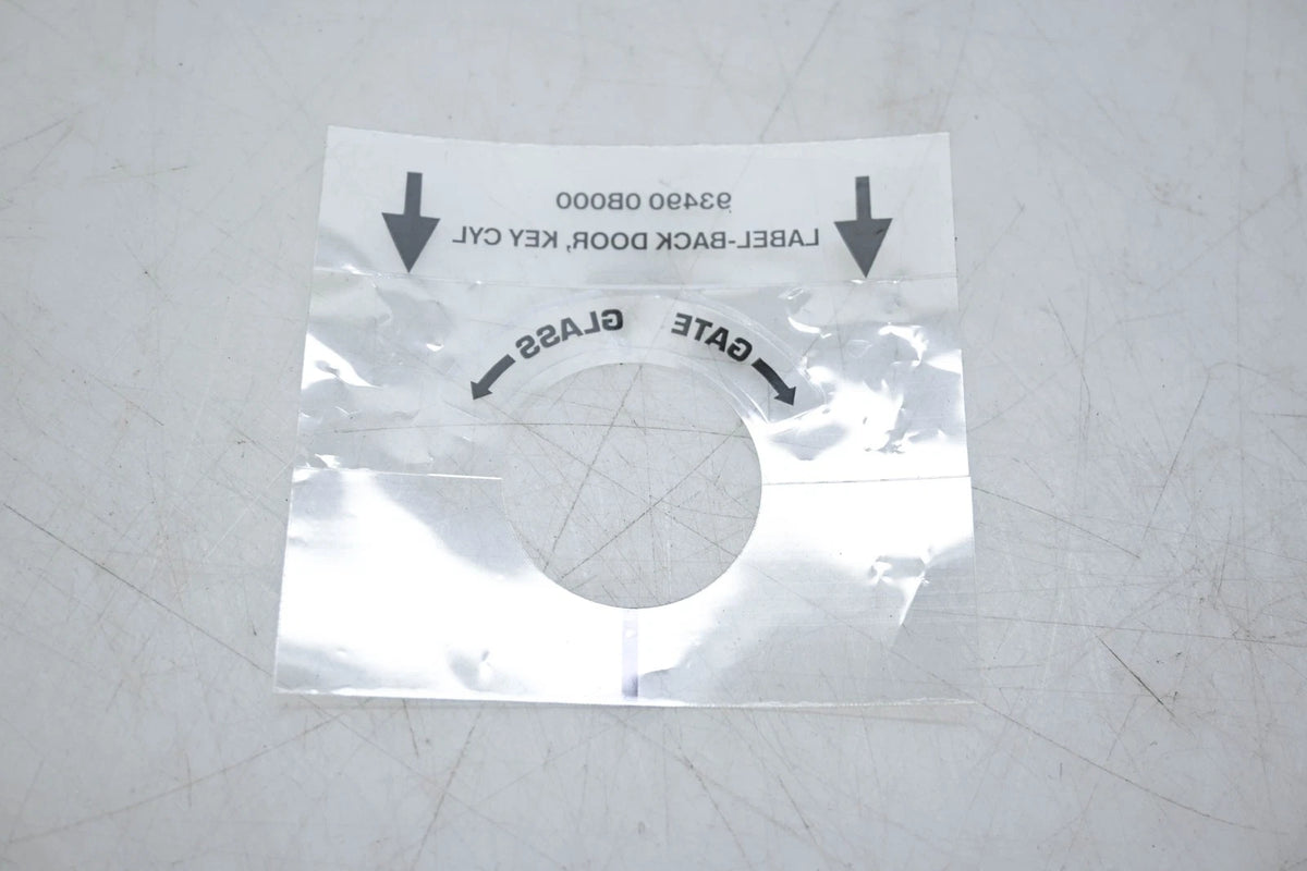OEM Label for Ford F3XY-1221840-A (NOS)