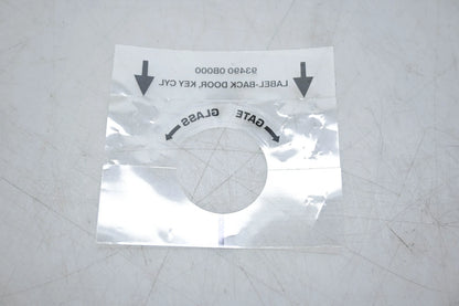 OEM Label for Ford F3XY-1221840-A (NOS)