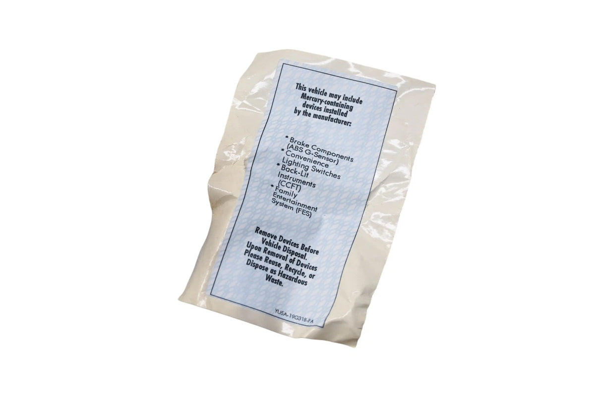 OEM Information Sheet for Ford YU5Z-19G318-FA (NOS)
