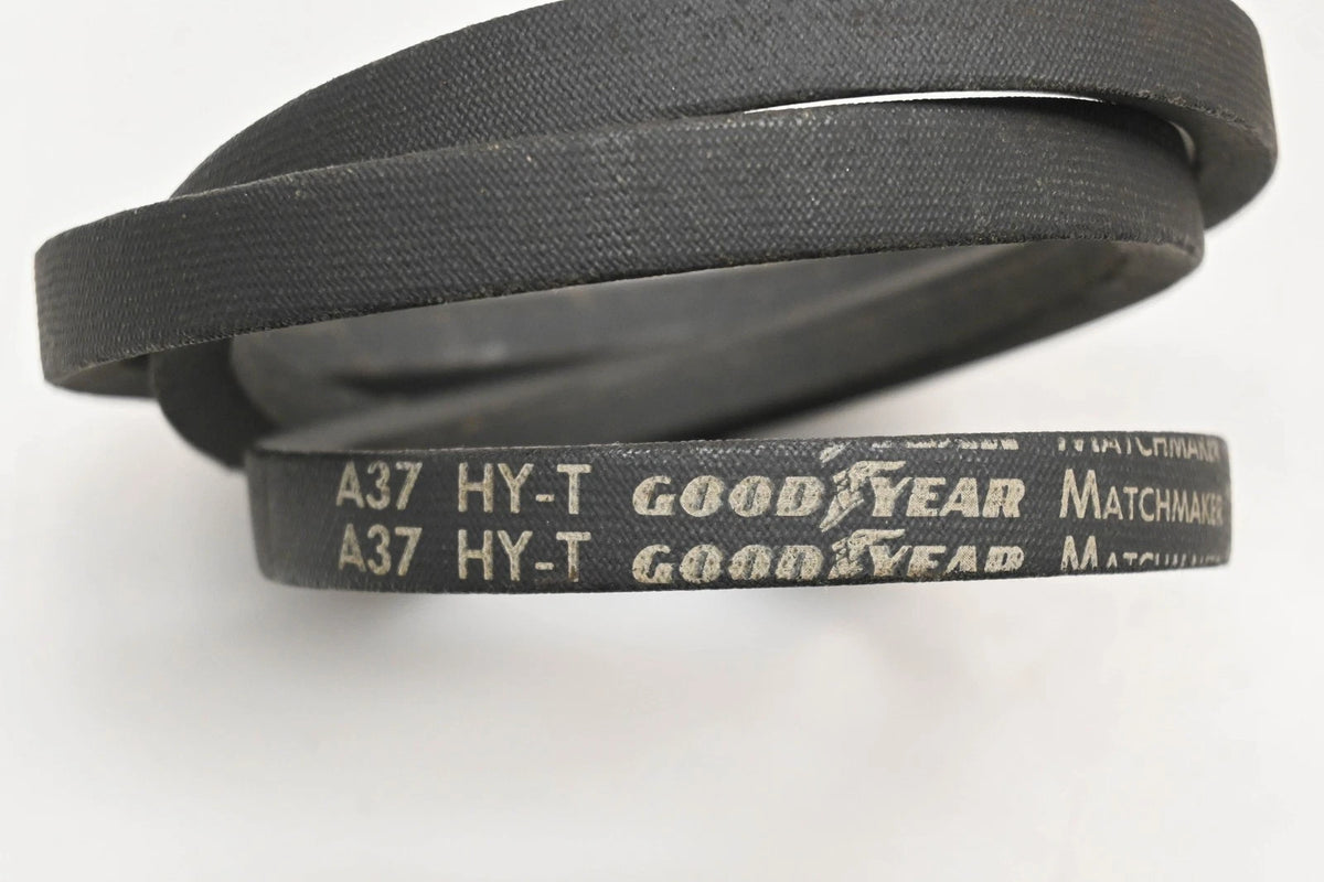 3X Goodyear A37 1/2" x 39" V-Belt for Automotive (NOS)