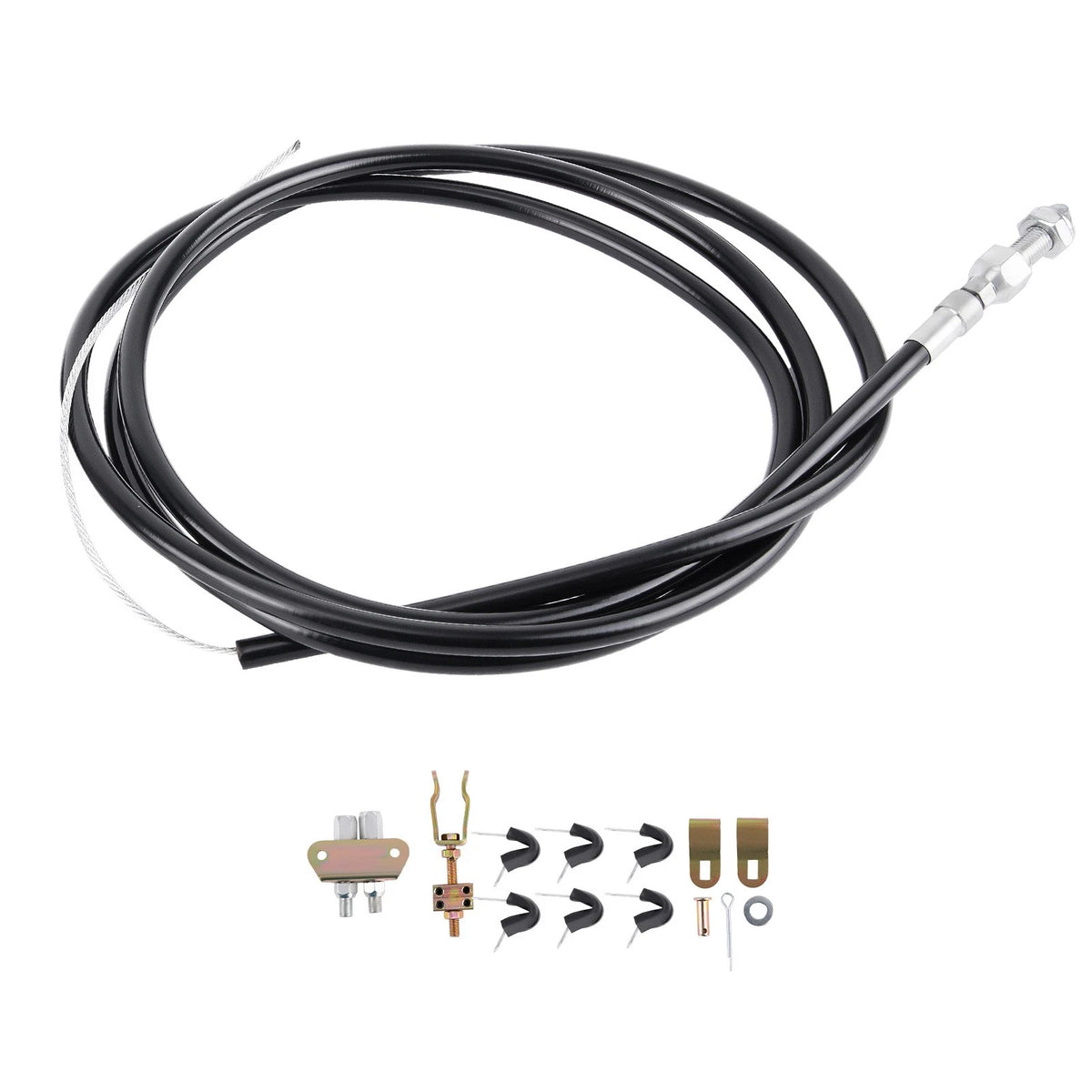 Rear Parking Brake E-Brake Cable Kit for Wilwood DISC (330-9371)