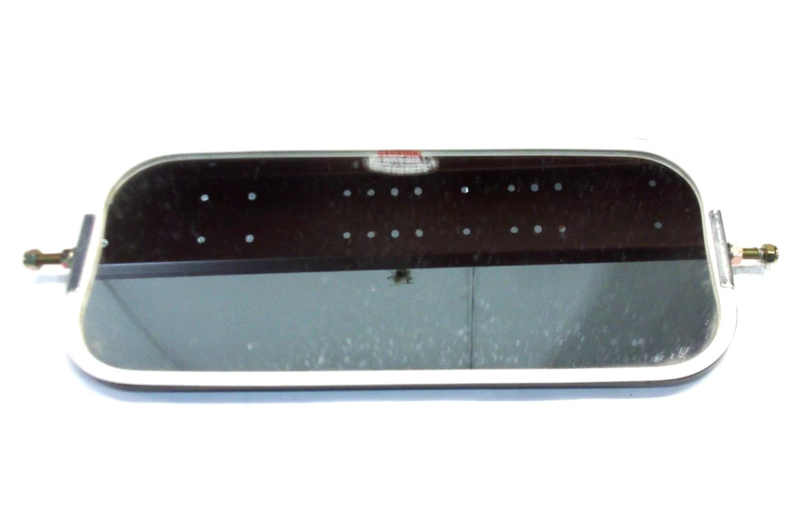 Velvac Manual Black V-Back Mirror 16" x 7" for (708001)