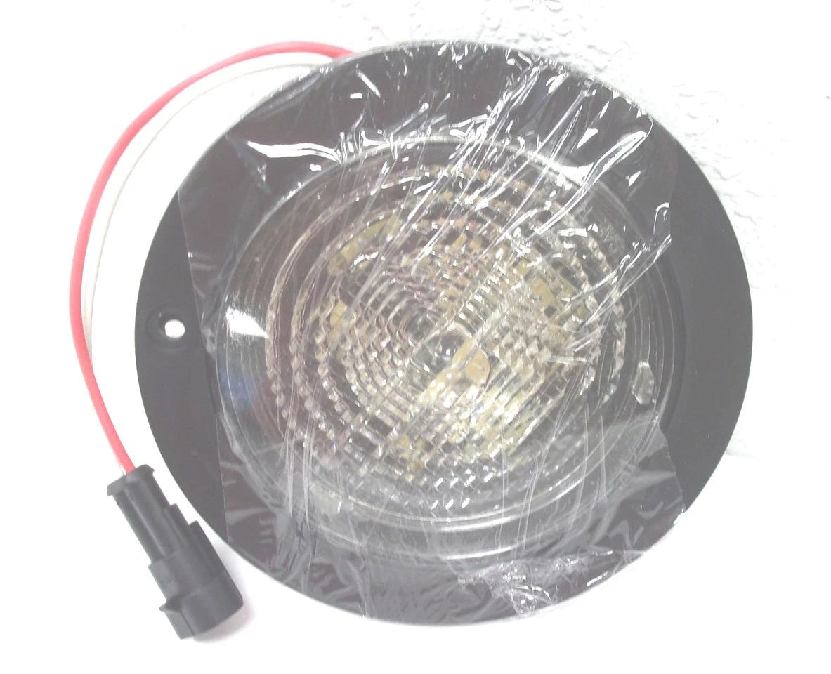 4" Clear Round LED Backup Stop Turn Tail Light for International