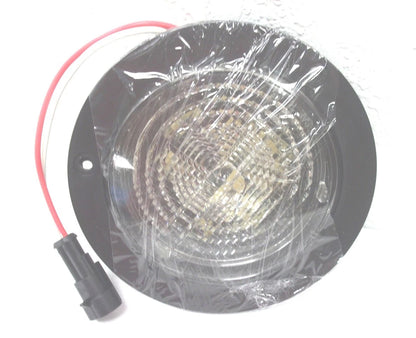 4" Clear Round LED Backup Stop Turn Tail Light for International