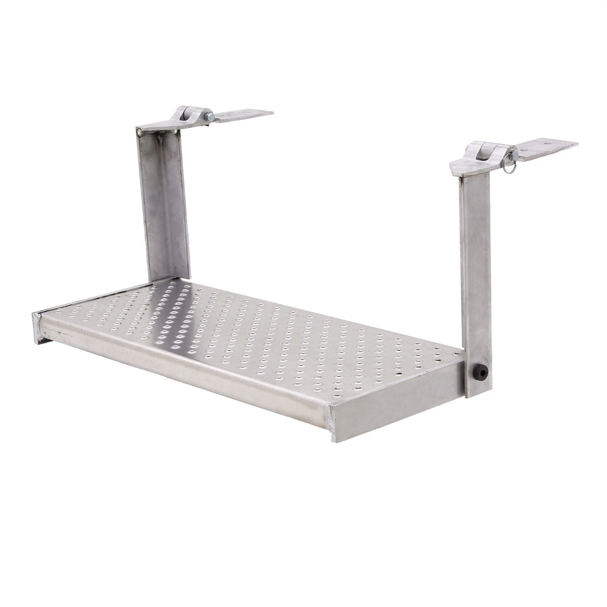 Folding Aluminum Trailer Step Ramps for HD (350 lb Cap)