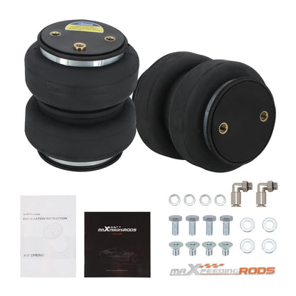 2x Air Spring Bag for Universal Truck Van SUV (2500 lb G 1/8)