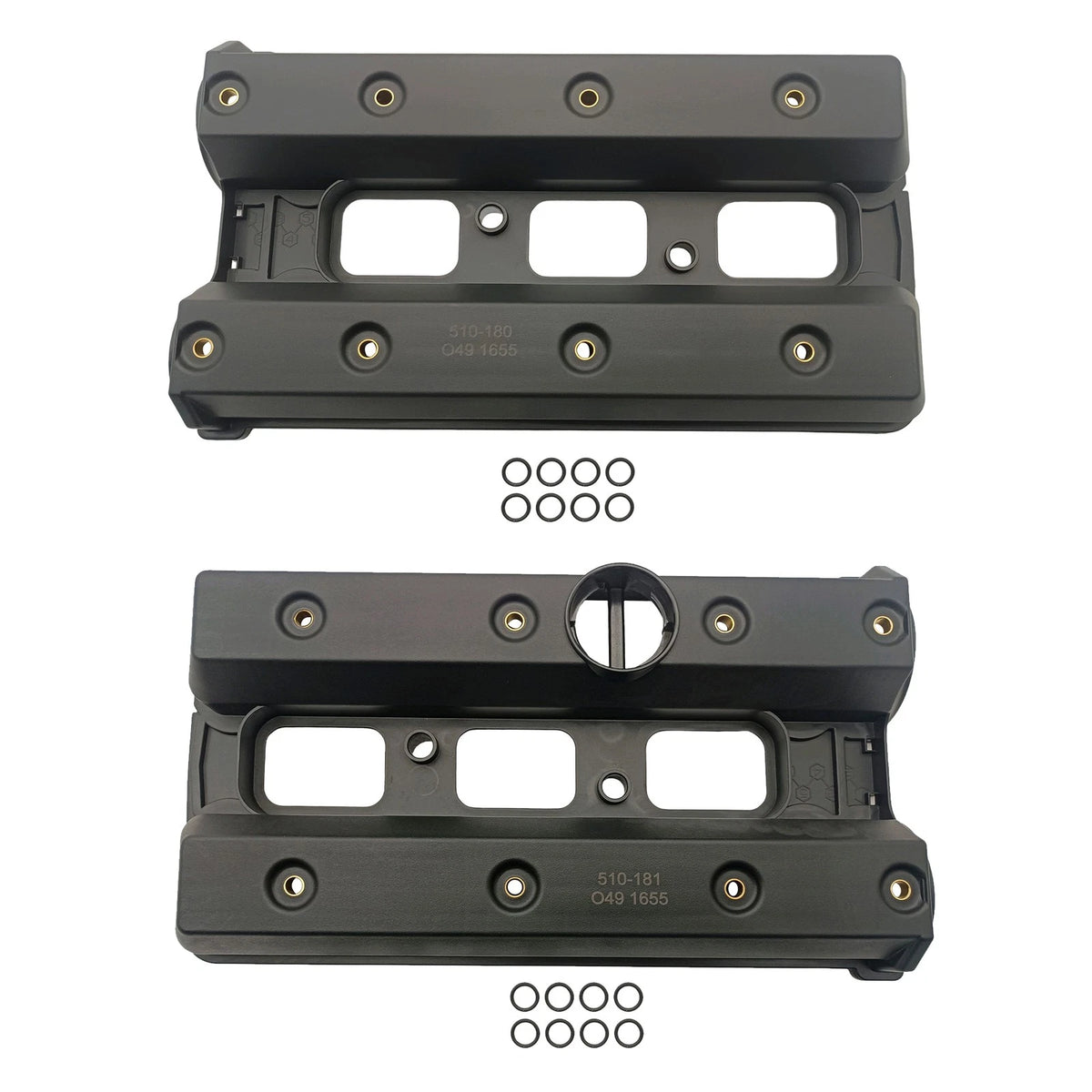 2PCS Engine Valve Cover for Cadillac Catera CTS Saturn Vue V6 (1999–2004)