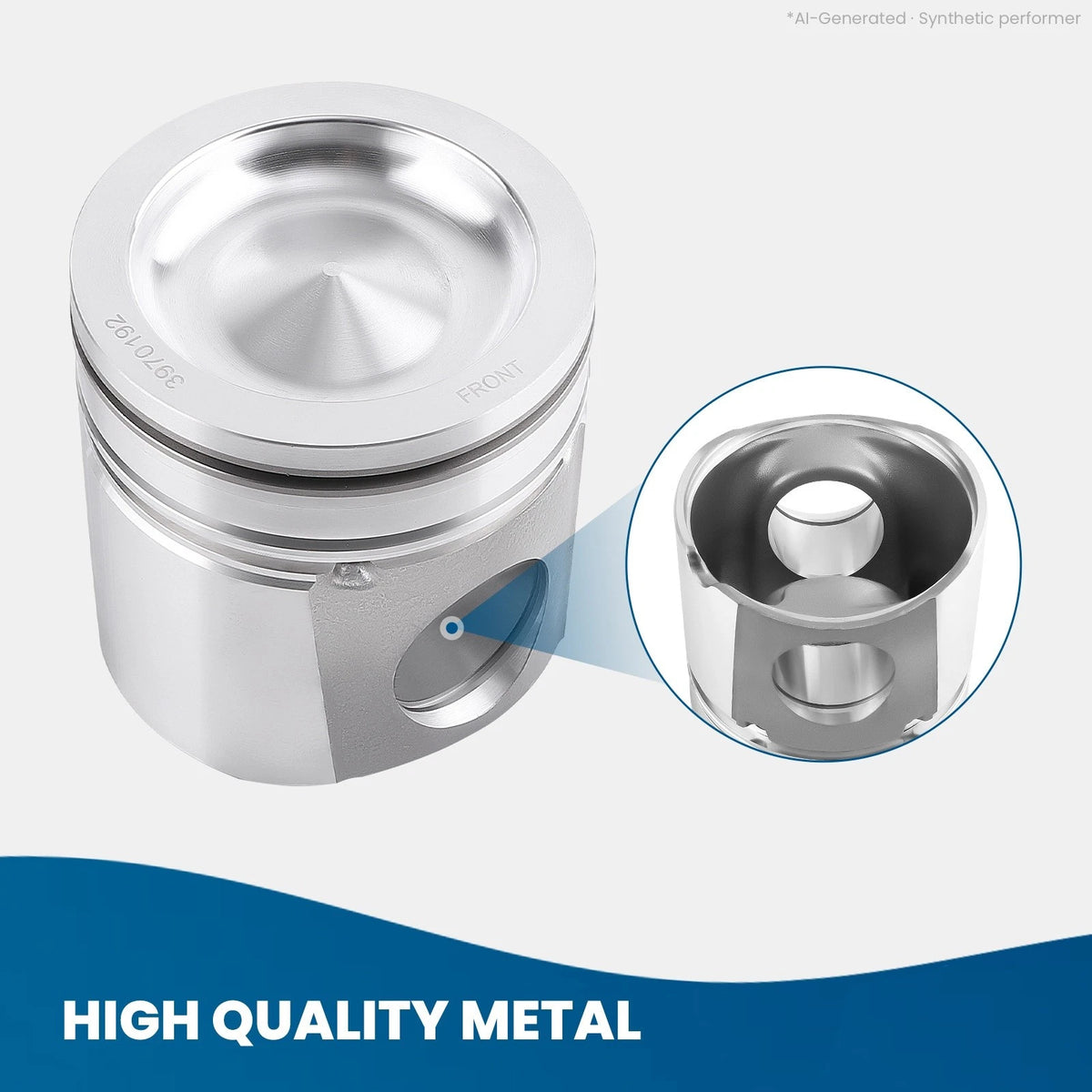 Engine Piston with Pin for Dodge Ram 5.9L Diesel (2004–2006) 3970192 4089669