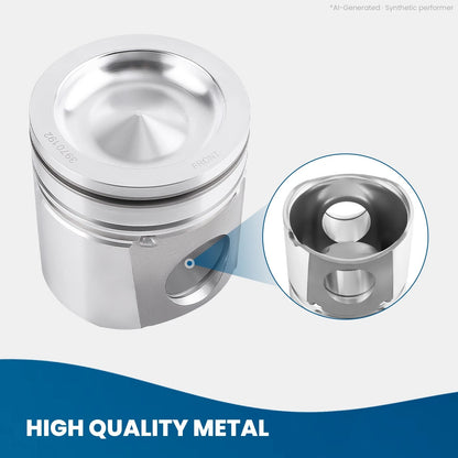 Engine Piston with Pin for Dodge Ram 5.9L Diesel (2004–2006) 3970192 4089669