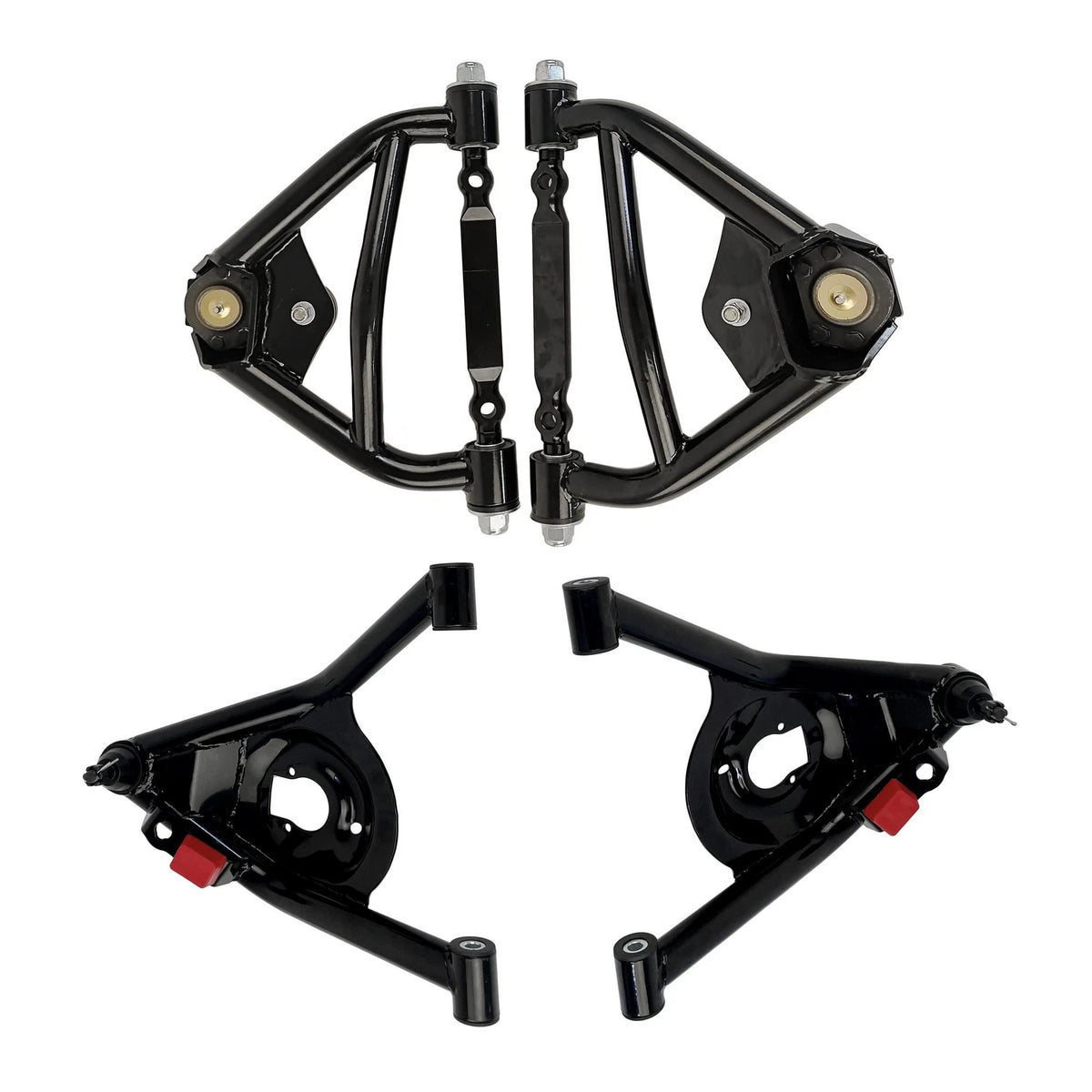 Set of 4 Front Tubular Control Arms for Chevrolet Camaro Pontiac Firebird (1970–1981)