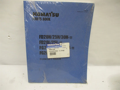 Parts Book for Komatsu Forklift FD20 FD25 FD30 FG20 FG25 FG30 (New)
