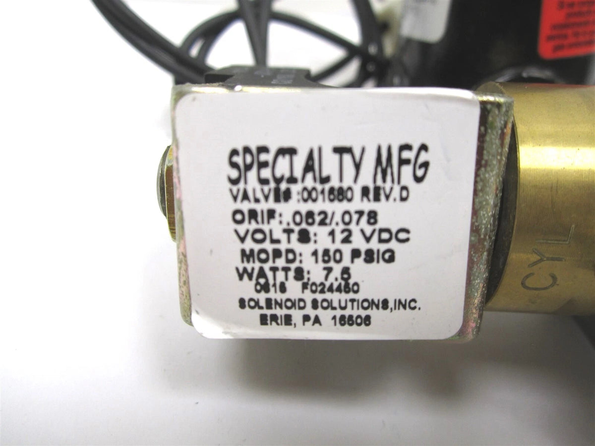Air Pressure Regulator 001690-1 for Specialty Manufacturing (N/A)