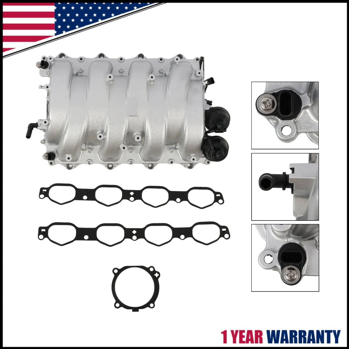 Intake Manifold Assembly for Mercedes E550 GL450 CL550 CLK550 G550 S550 SL550 (2007–2012)