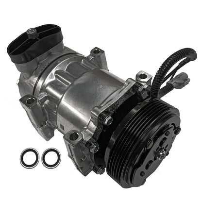 AC Compressor & Clutch for Jeep Cherokee Wrangler Dakota (1996–2002) CO 4691C