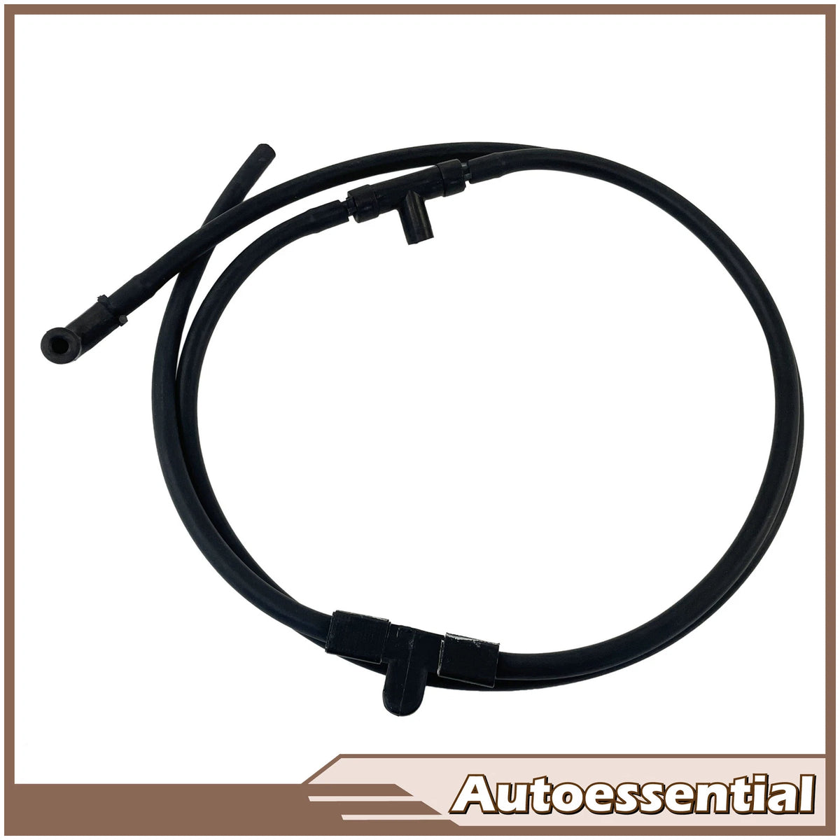 Black Washers Hose for Ford F250 F350 F450 F550 Super Duty (2008–2010)