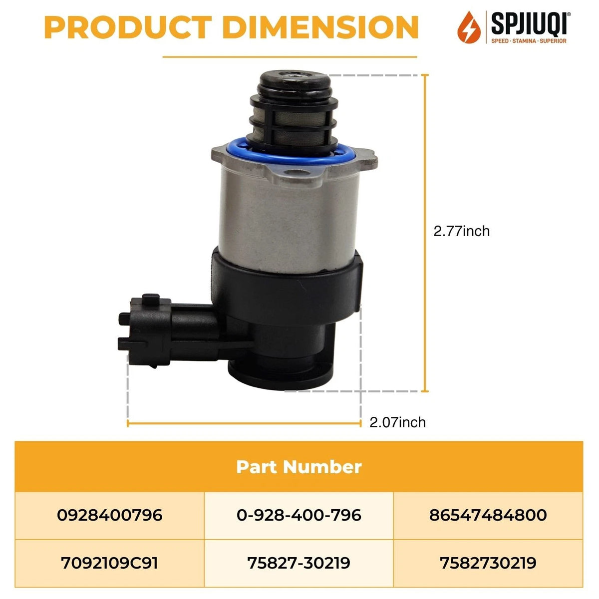 Fuel Meter Quantity Valve for International MaxxForce 11 (2008–2017)