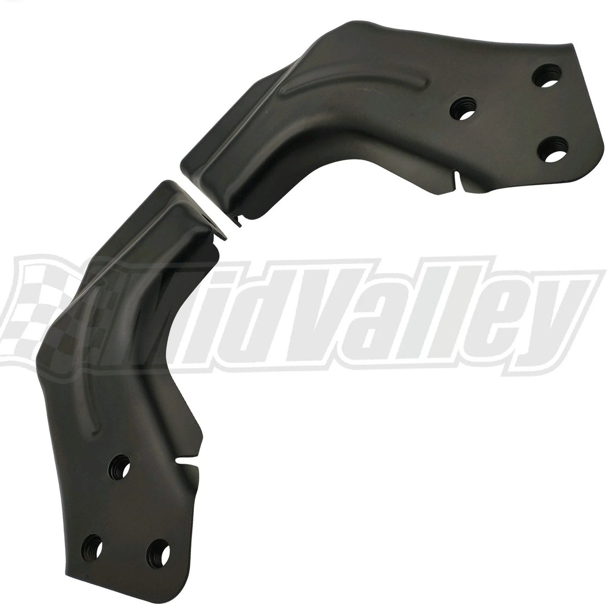 Set of 2 Front Left & Right Bumper Brackets for Chevrolet GMC K1500 C1500 C2500 (1994–1998)