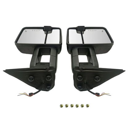 Power Heated Signal Tow Mirrors Pair for Chevy Silverado Sierra (1999–2002)