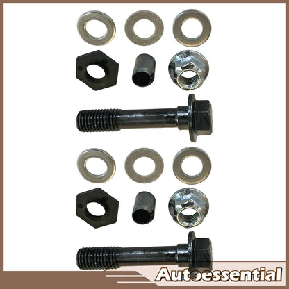 2X Black Camber and Alignment Kit for Hyundai Elantra/Santa Fe (2002–2017)