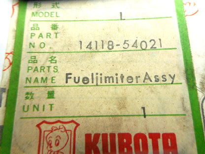 Fuel Limit Assembly for Kubota (14118-54021, 14118-54020)