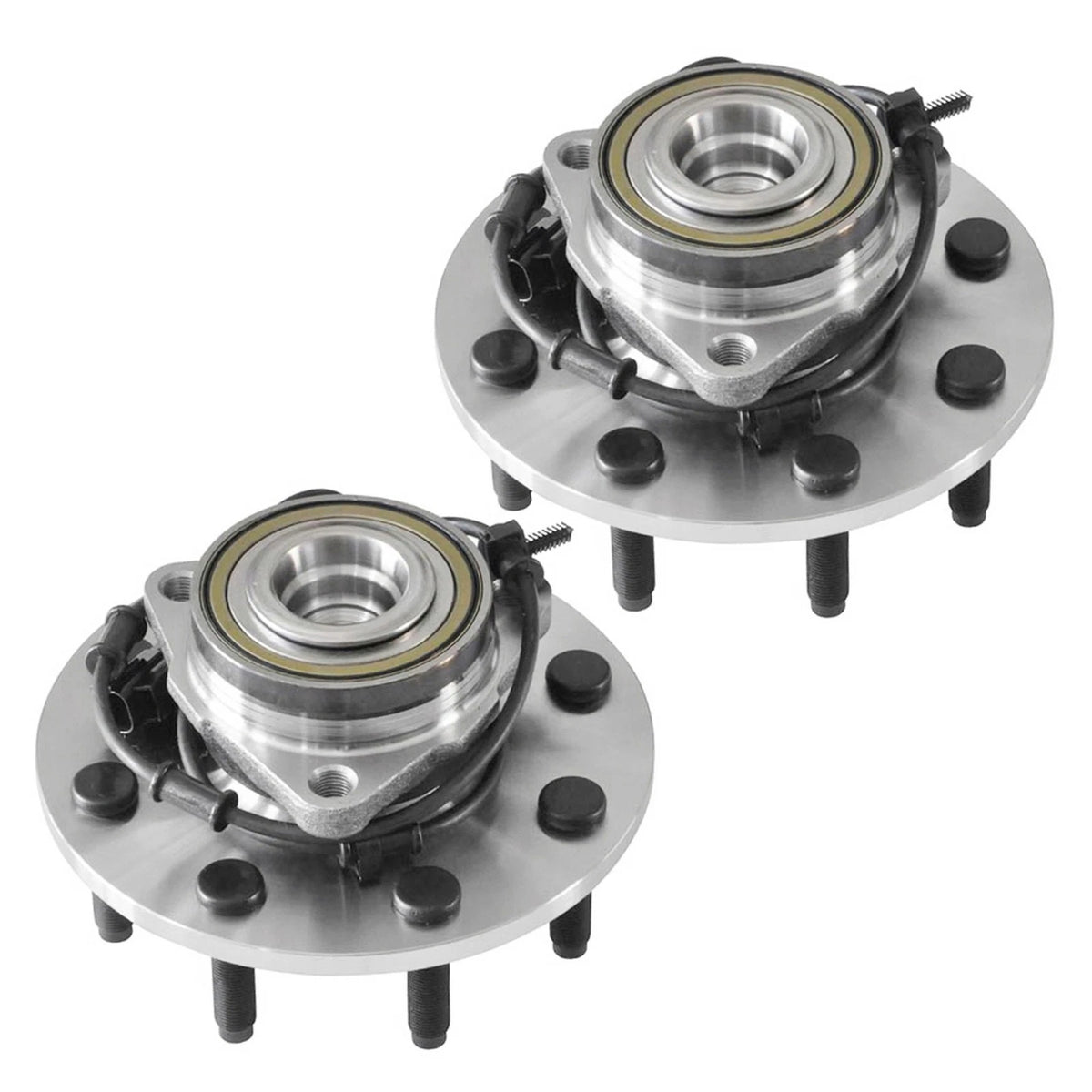 2X Front Wheel Bearing and Hub 515089 for Dodge Ram 2500 3500 (2003–2005)