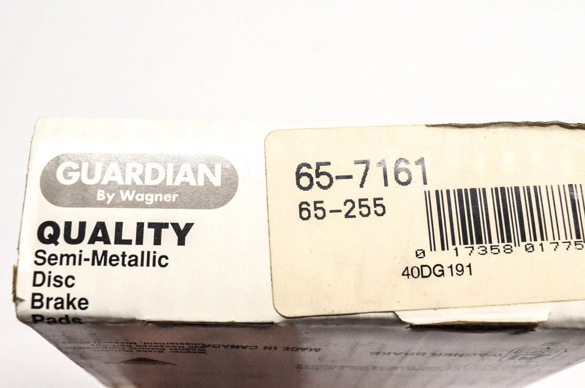 Disc Brake Pad Kit for Wagner 65-7161, 65-255 (NOS)