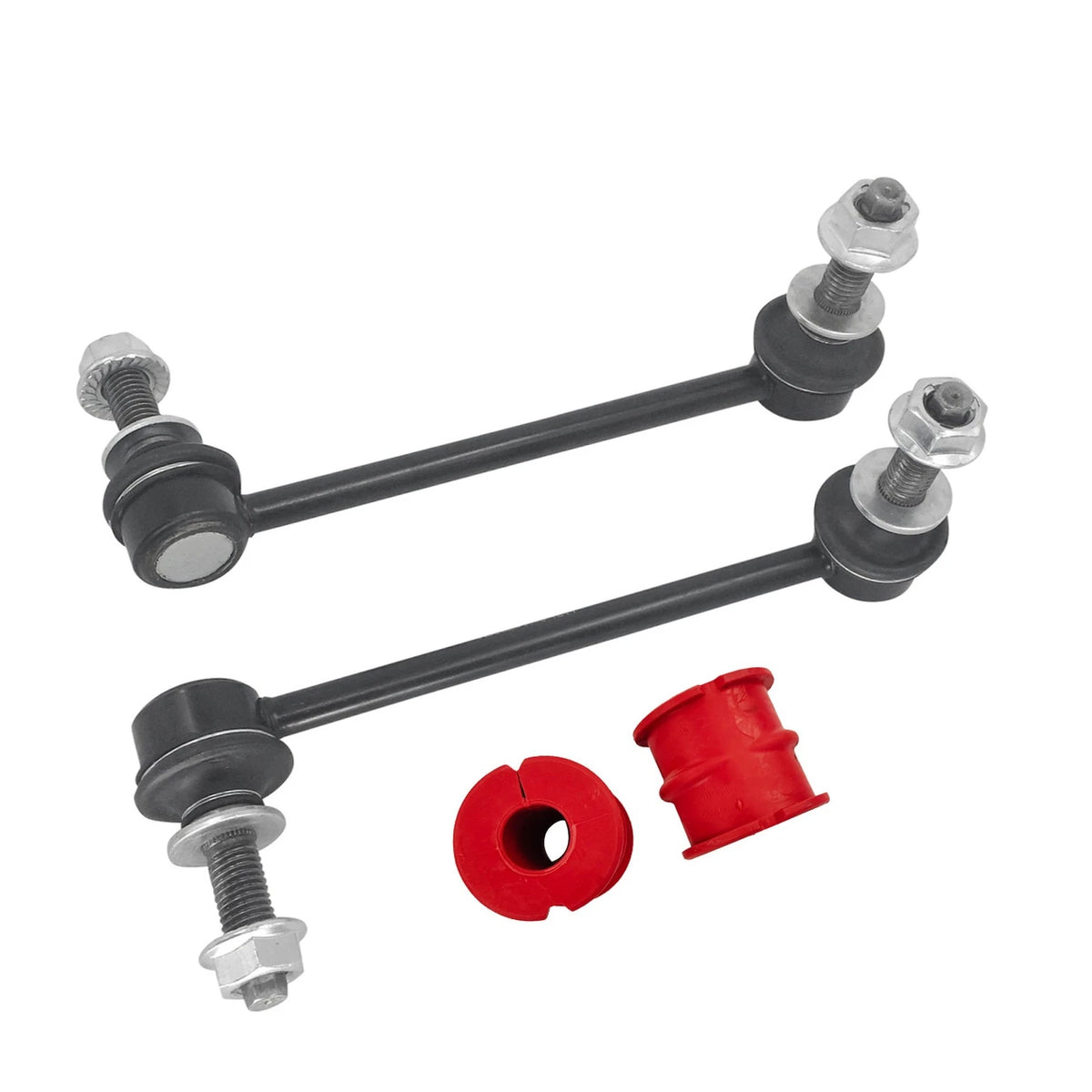 Set of 4 Front Sway Bar Links & Bushing for Chrysler 300 Dodge Charger (2005–2014)