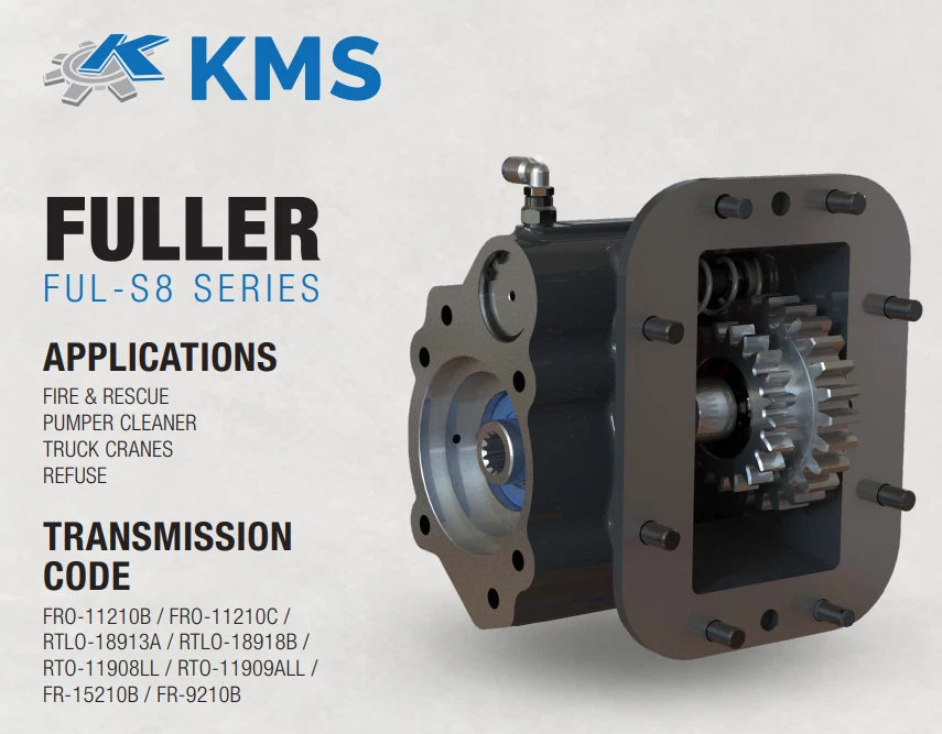 8-Bolt Eaton-Fuller Bottom Mounting PTO for FRO-11210C