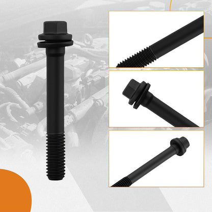 34pcs Cylinder Head Bolt Set for Chevy SBC 350 283 302 305 307 327 383 400