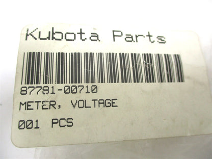 Voltage Meter for Kubota (87781-00710, 87586-60500)