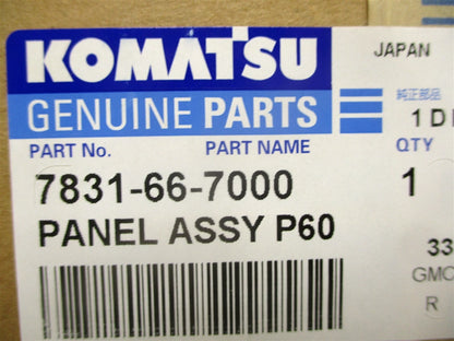 Display Panel Monitor System for Komatsu D375A-5 (2000–2005) 7831-66-7000