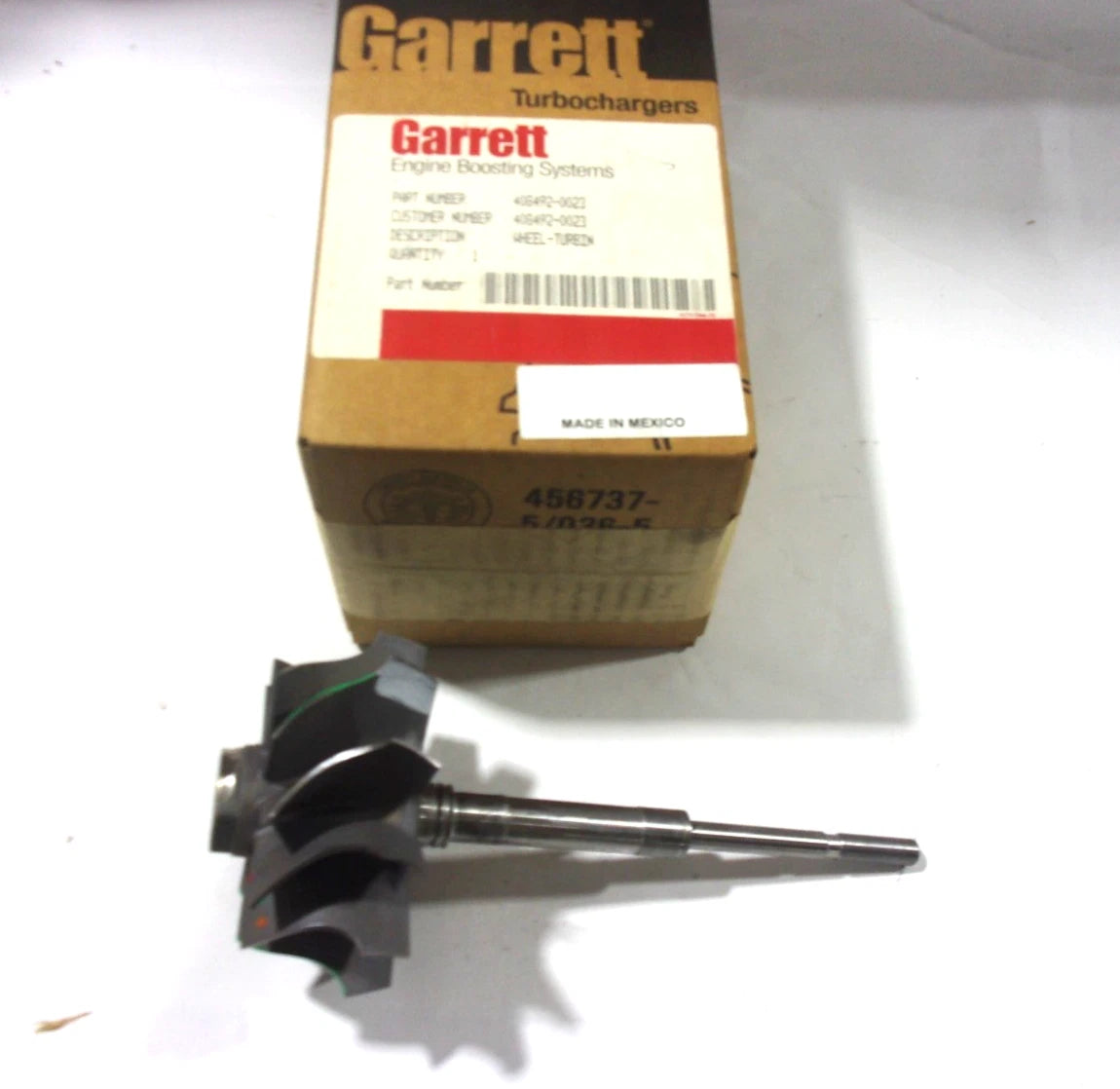Turbo Turbine Wheel and Shaft for TL8118 TV8118 (408492-0023)