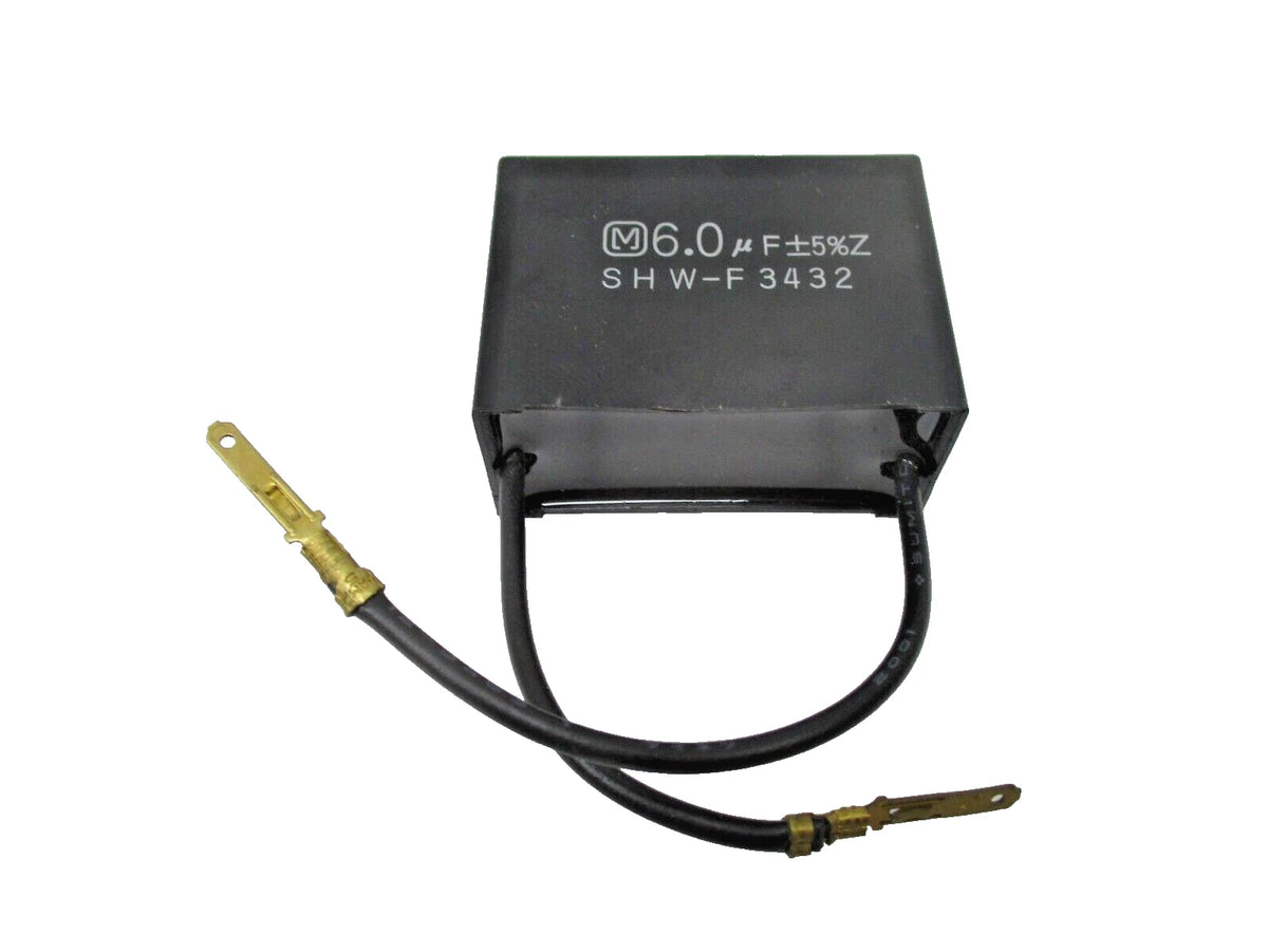 OEM condenser/capacitor 6.0uF for Kubota generator/alternator (A450)