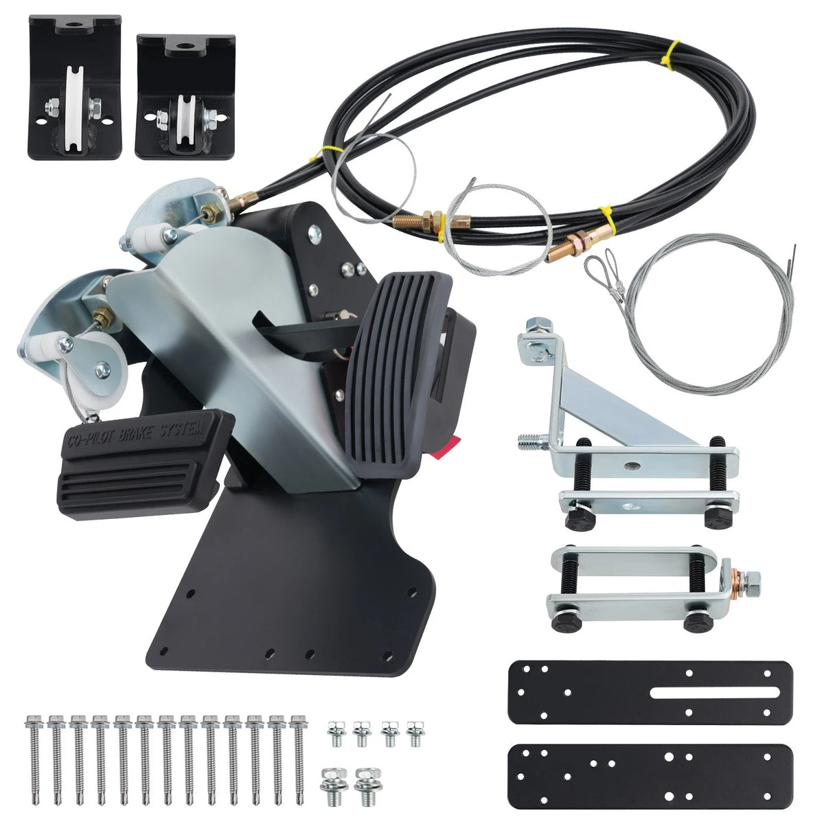 Gas and Brake Pedal Dual Control for Driver Training Vehicle