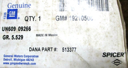 Set of 4 Differential Ring Gear, Pinion, Nut for Dana Spicer (1921–1921)