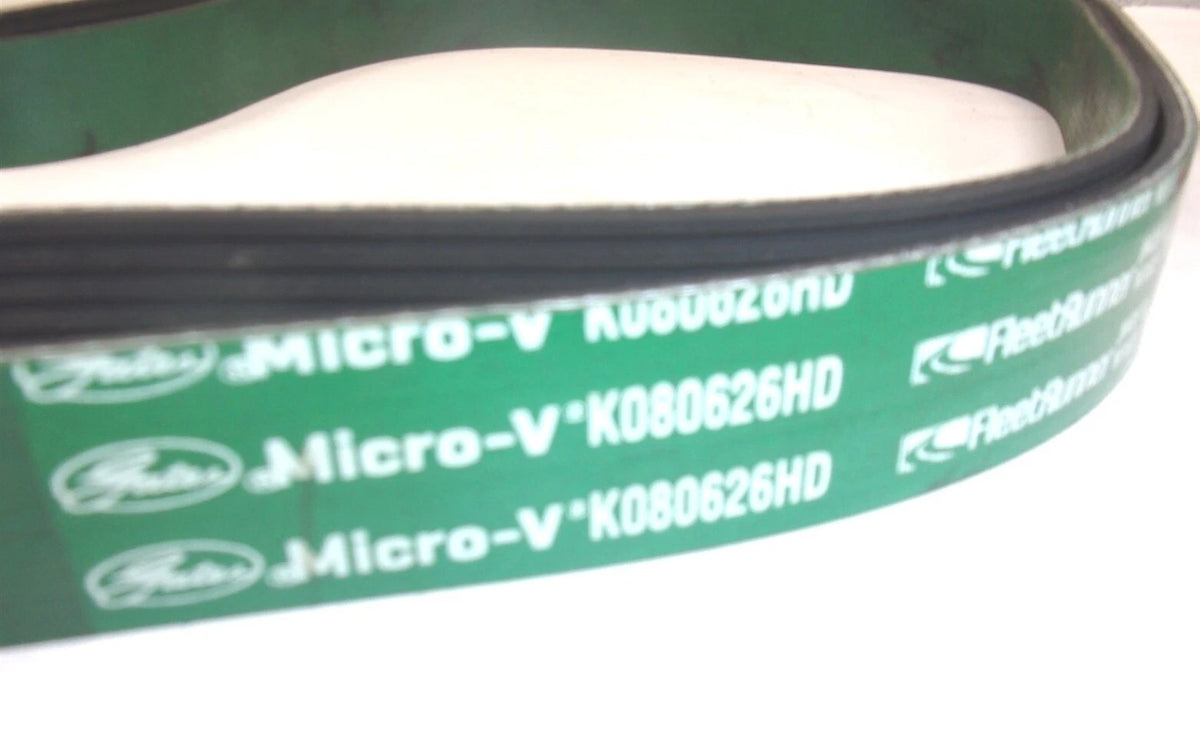 Gates Serpentine Heavy Duty Micro-V Belt for K080626HD 8PK1589 63.125" X 1.0938"