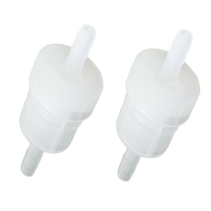 2Pcs Inline Fuel Filter Strainer for Mercury 4-40HP Outboard (35-8M0157133)