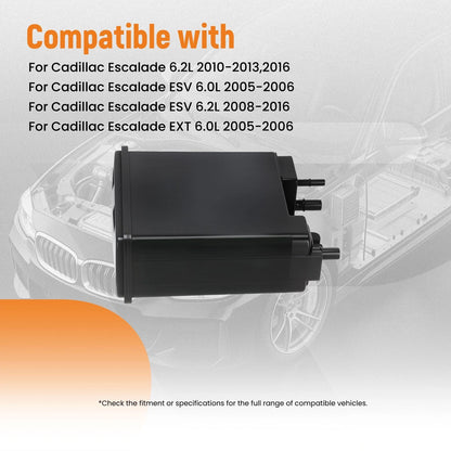 Charcoal Vapor Canister for Cadillac Escalade ESV (2007–2014) 22963841