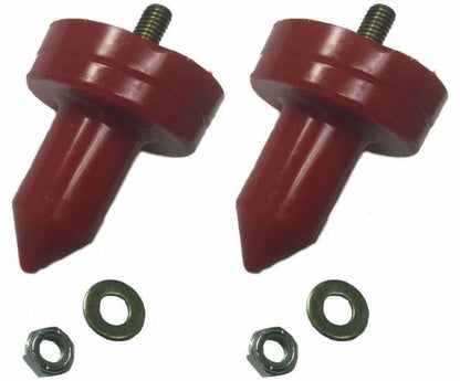 2 Poly Hood Support Bushings for Kenworth T600 T660 T800 T2000 W900 (K179528 K179D450)