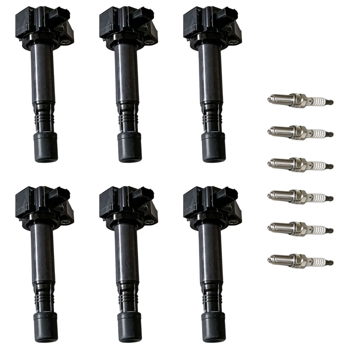 Ignition Coil & Iridium Spark Plug Kit for Honda Accord Crosstour Acura RDX (2010–2015)