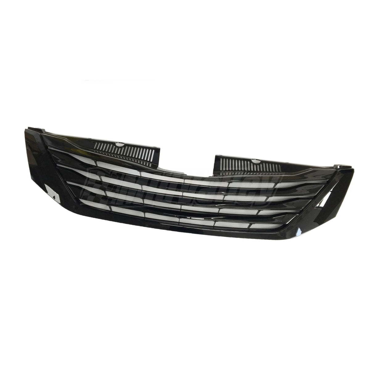 Set of 2 Upper & Lower Black Grille for Toyota Sienna (2011–2017) TO1200332 TO1036120