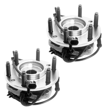 2X Front Wheel Hub Bearing 513188 for Chevrolet Trailblazer GMC Envoy (2002–2009)