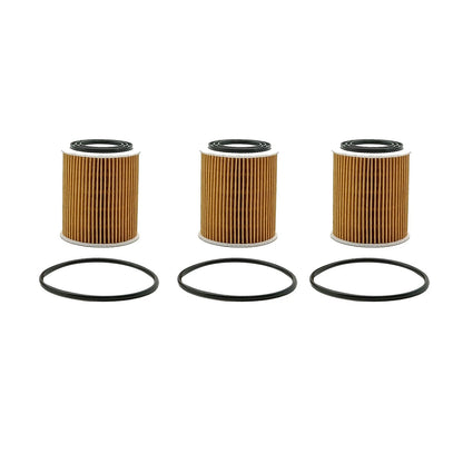 3X Engine Oil Filter 57303 for Mini Cooper (2002–2008) & Ram 700 (2015–2017)