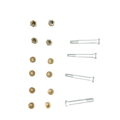 2X Front Door Hinge Pin & Bushing Kit for Nissan Frontier Armada