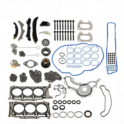Engine Cylinder Head Gasket Set & Timing Chain for Chrysler 200/300, Jeep, Ram 1500