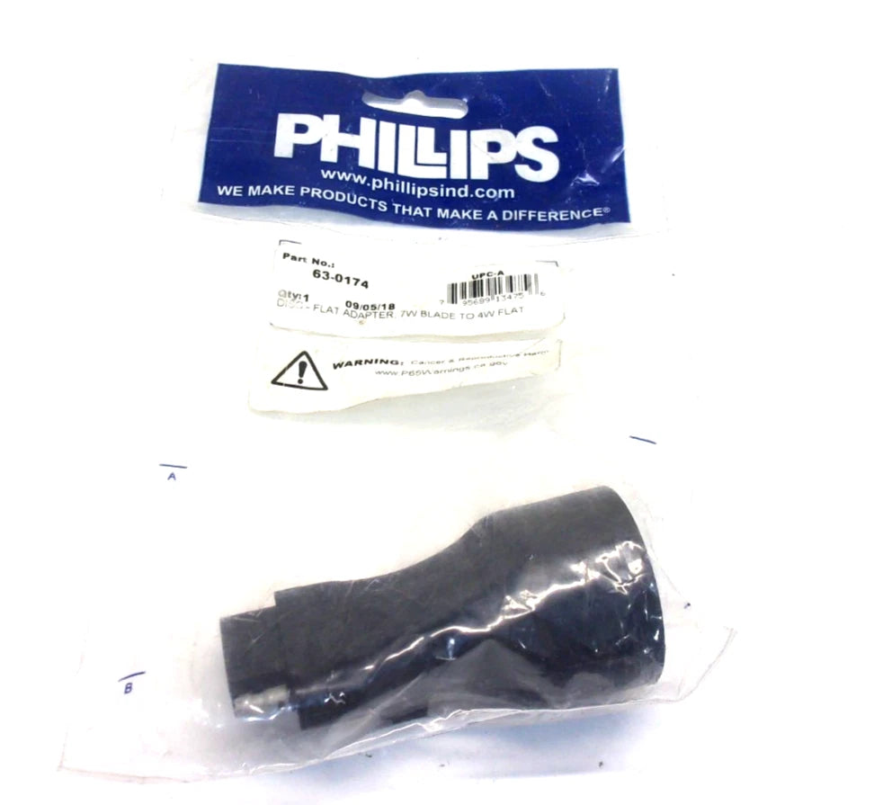 7-Way Blade to 4-Way Flat Adapter for Phillips (63-0174)
