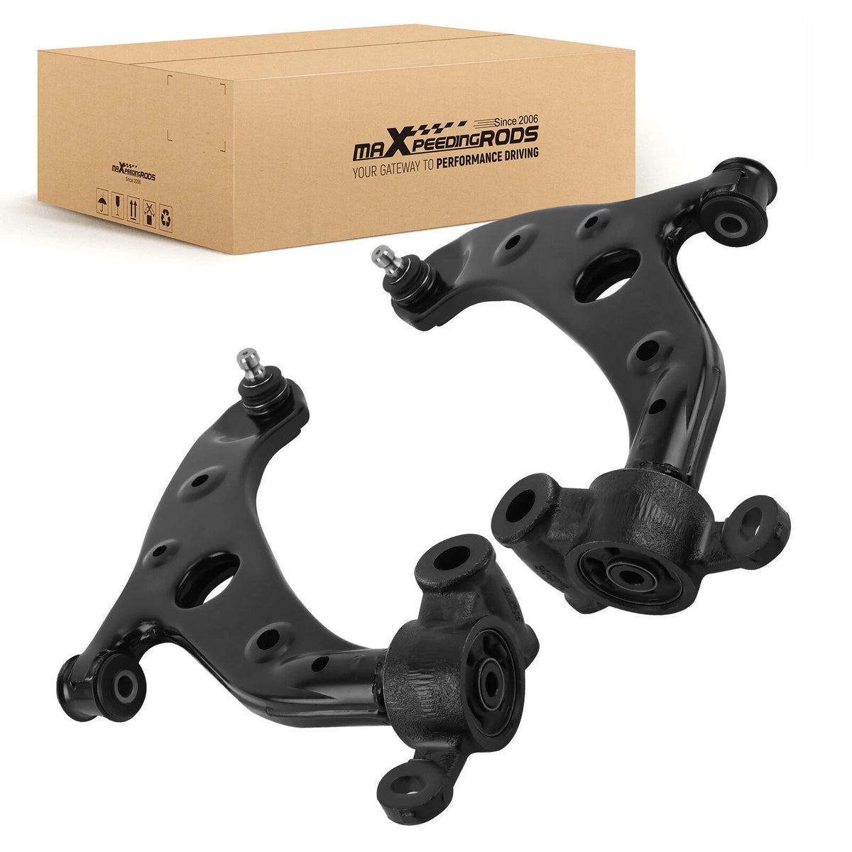 2X Front Lower Control Arms for Mazda 3 / 3 Sport (2014–2018)