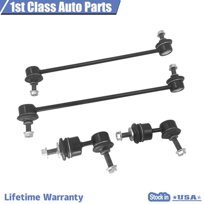 4pc Front Suspension Rear Sway Bar Links for Mazda 5 3 Sport (2004–2009)